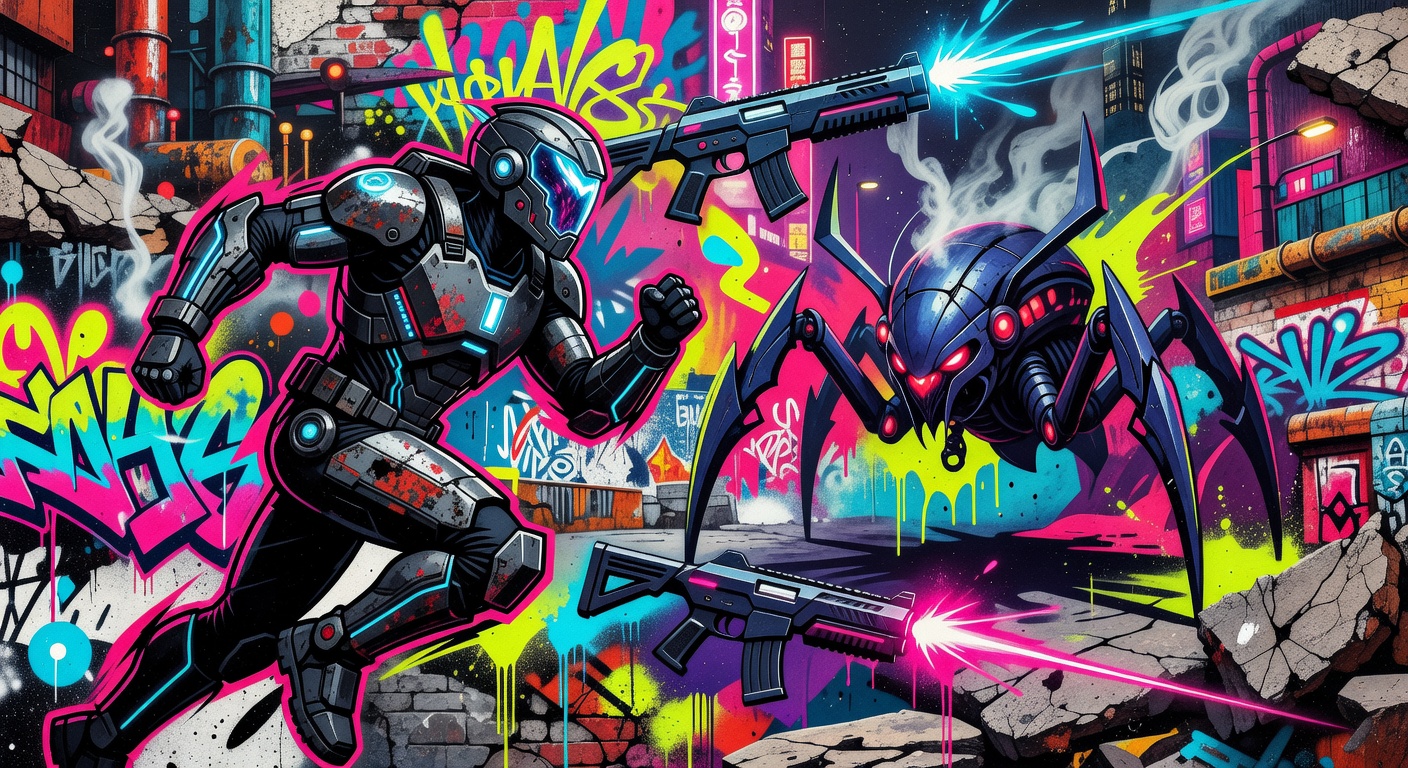 Arc Raiders Header mit Raiders in action