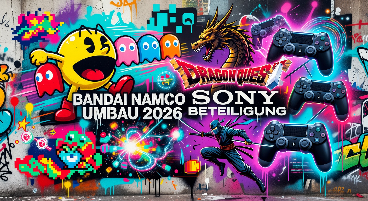 Bandai Namco Restrukturierung mit Sony-Beteiligung im Fokus