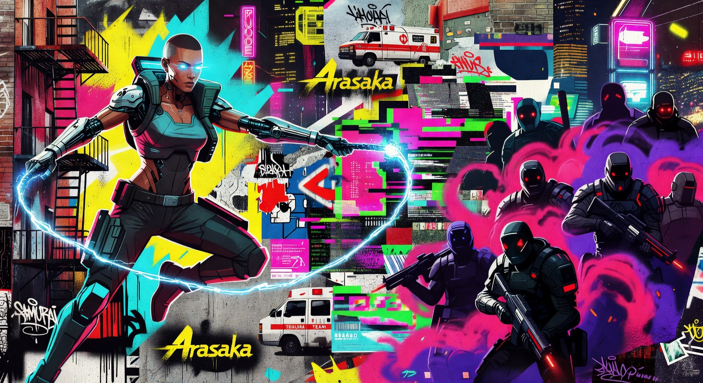 Cyberpunk Header